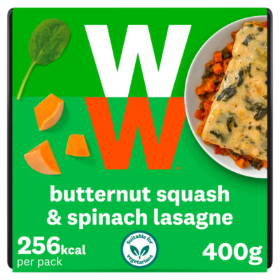 WW Butternut Squash & Spinach Lasagne 400g