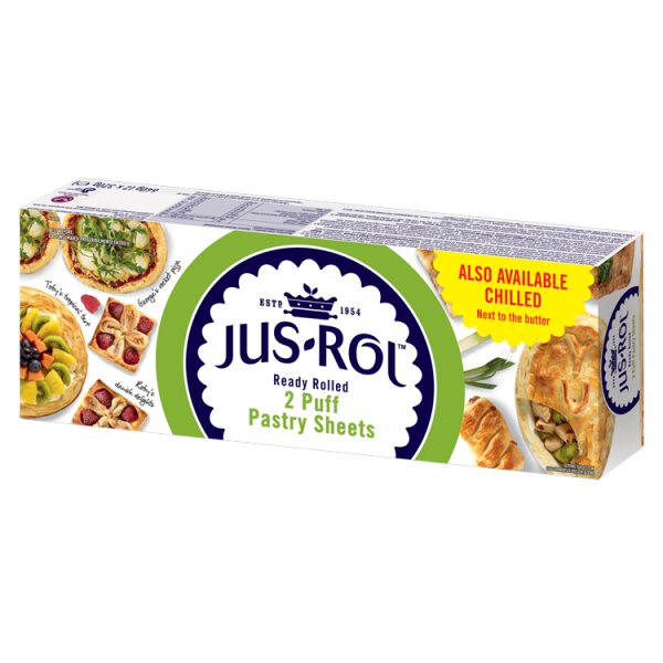 Jus-Rol Ready Rolled Puff Pastry Sheets 2x320g