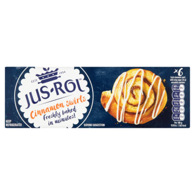 Jus-Rol 6 Cinnamon Swirls Dough