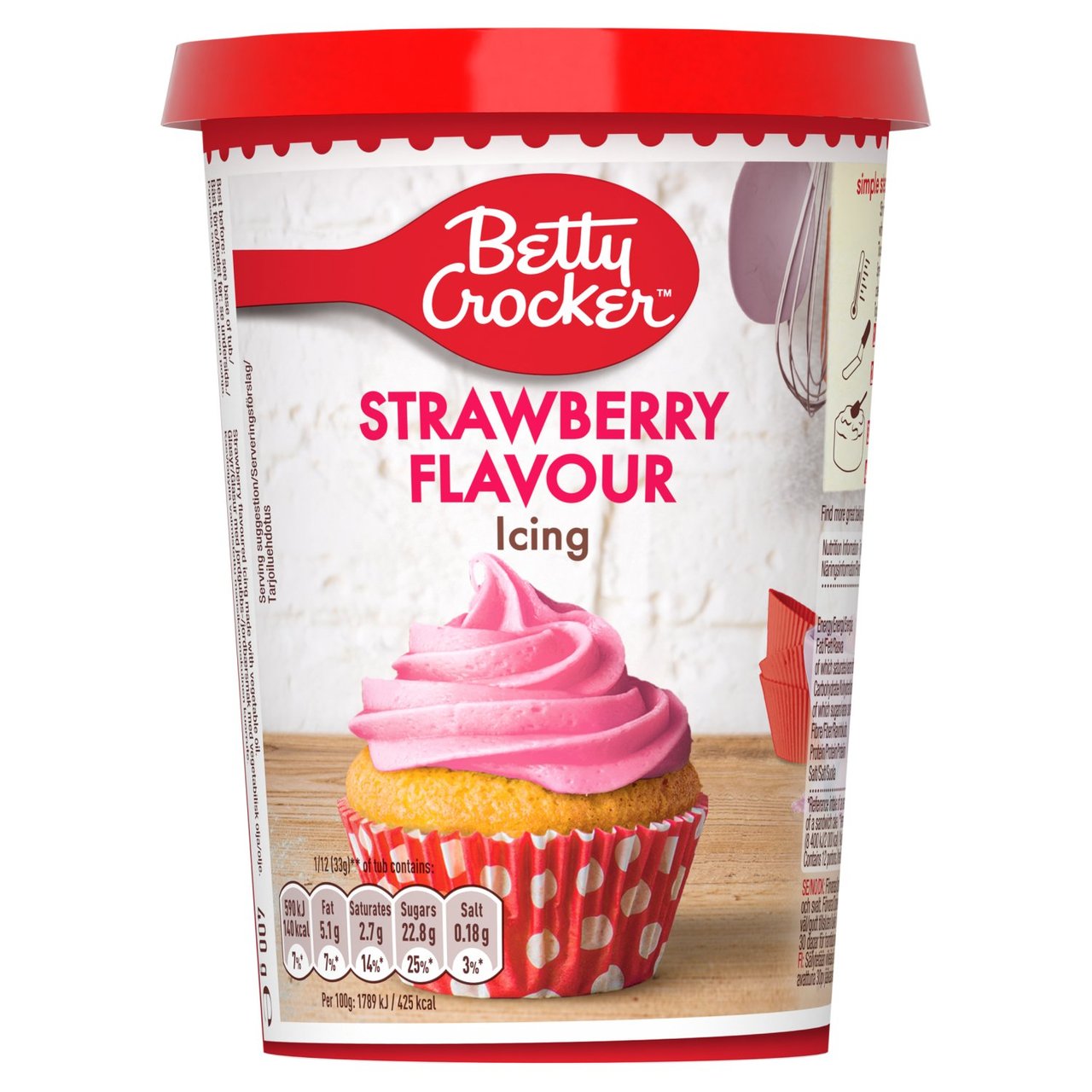 Betty Crocker Strawberry Icing