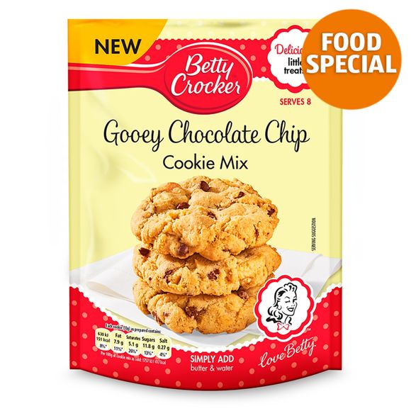 Betty Crocker Gooey Chocolate Chip Cookie Mix 200g