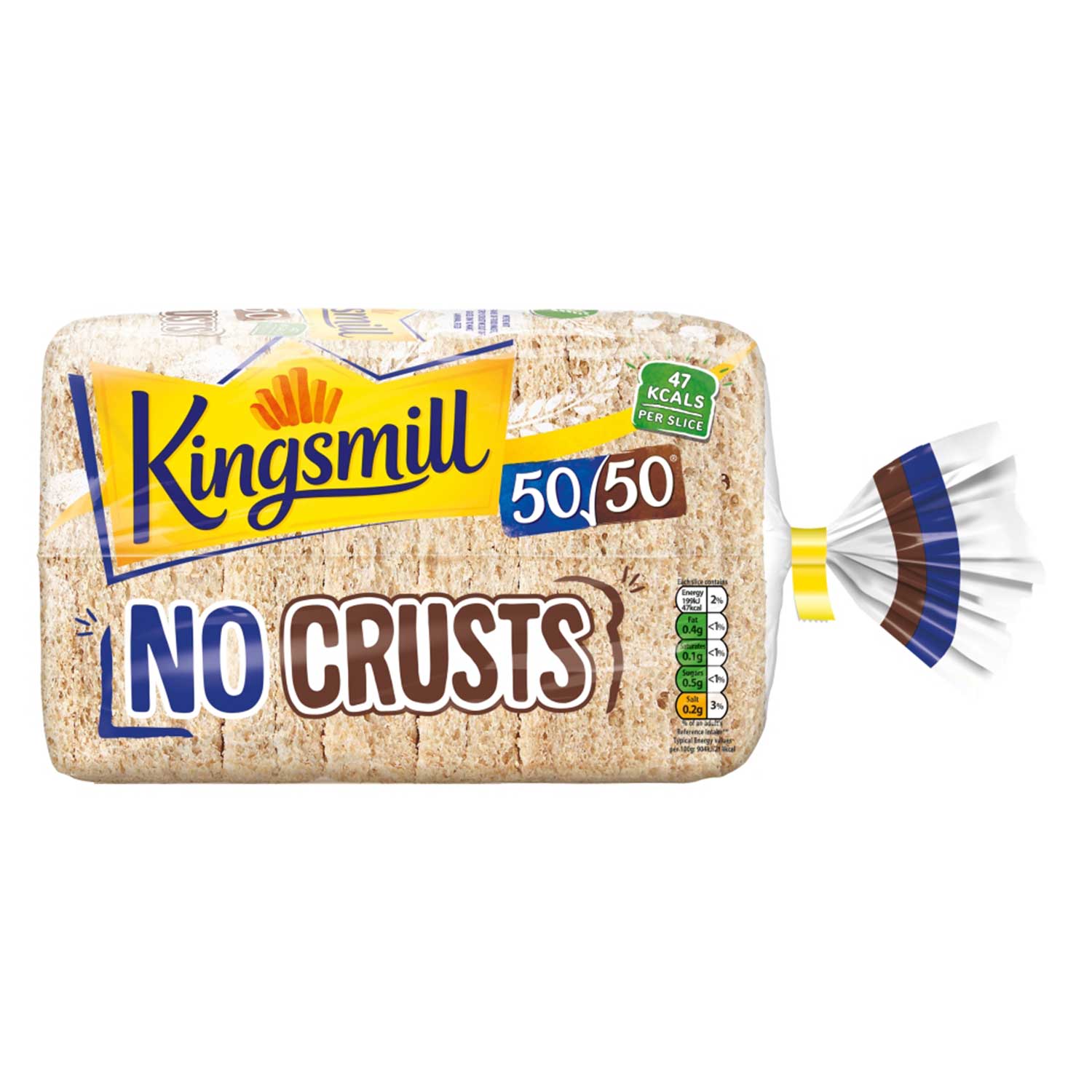 Kingsmill 50/50 No Crusts 400g