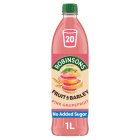 Robinsons Fruit & Barley Pink Grapefruit Squash No Added Sugar