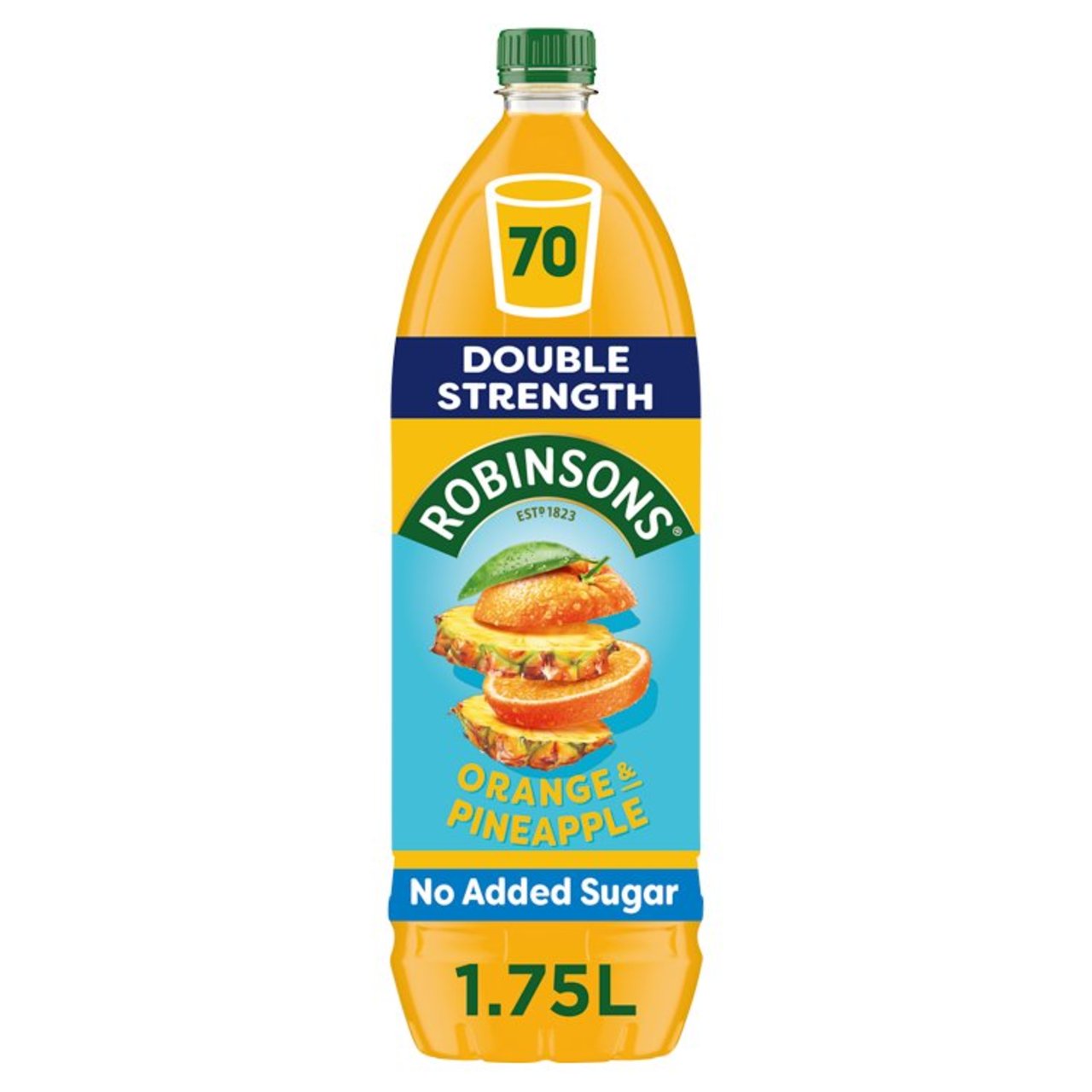 Robinsons Double Strength Orange & Pineapple No Added Sugar Fruit Squash