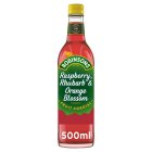 Robinsons Raspberry, Rhubarb & Orange Blossom Fruit Cordial 500ml