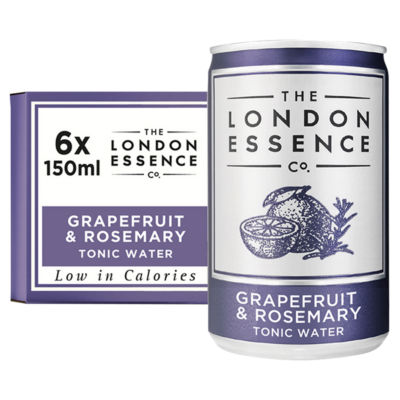 London Essence Co. Grapefruit & Rosemary Tonic Water