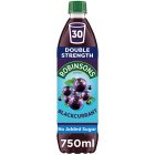 Robinsons Double Strength Blackcurrant No Added Sugar Fruit Squash