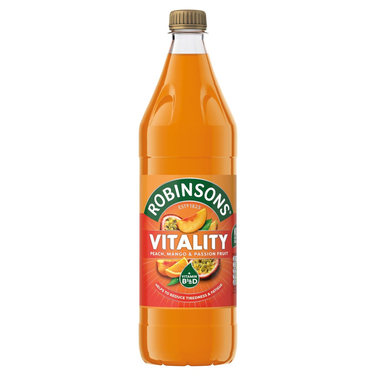 Robinsons Vitality Peach Mango & Passion Fruit Squash 750ml