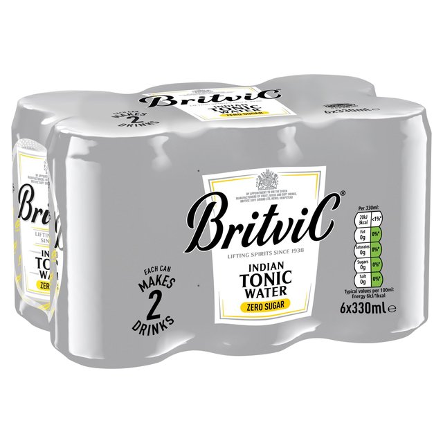 Britvic Tonic Low Calorie 6 x 330ml