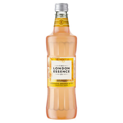 The London Essence Co Aromatic Orange & Fig Crafted Soda 500ml