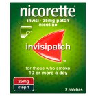 Nicorette Invisi Patch Step 1 to 7 Patches Quit Smoking Aid 25mg