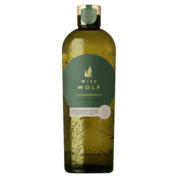 Wise Wolf Chardonnay White Wine 75cl