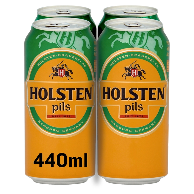 Holsten Pils Lager Beer 4 x 440ml