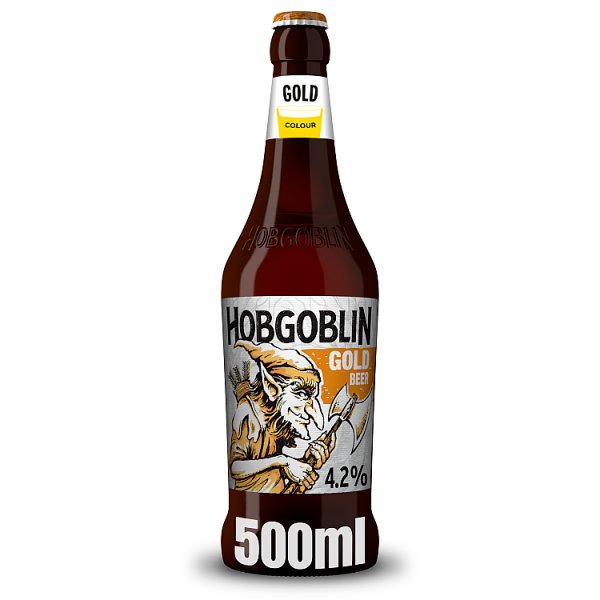 Hobgoblin Gold Ale Beer Bottle