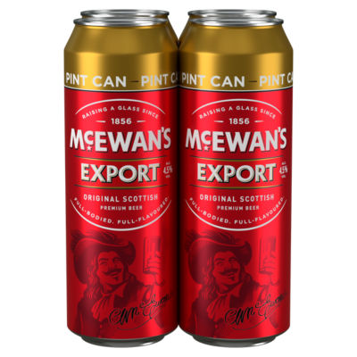 McEwan's Export Original Scottish Premium Beer 4x568ml