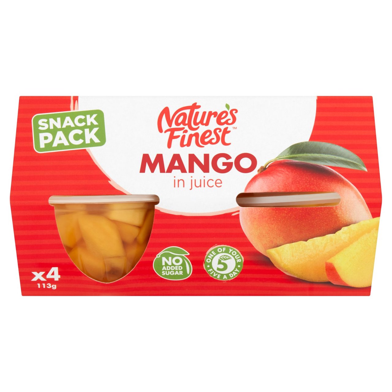 Nature's Finest Fruit Pots Mango in Juice