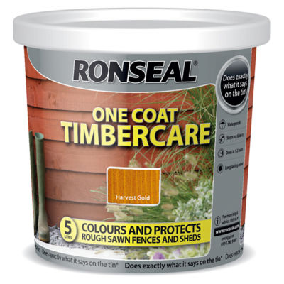 Ronseal Harvest Gold One Coat Timbercare