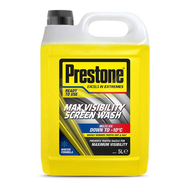 Prestone Ready To Use Max Visibility Screen Wash 5L