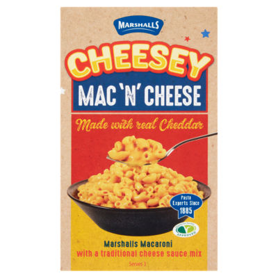 Marshall's Cheesey Macaroni Pasta 190g