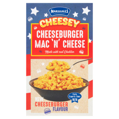 Marshalls Cheesey Cheeseburger Mac 'N' Cheese 190g