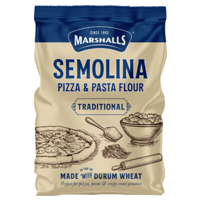 Marshalls Semolina Pizza & Pasta Flour Traditional