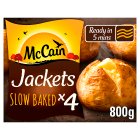 McCain Slow Baked Jacket Potatoes 4 x 200g