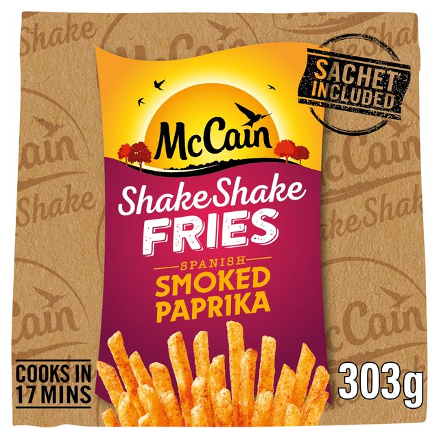 McCain Shake Shake Spanish Smoked Paprika Fries