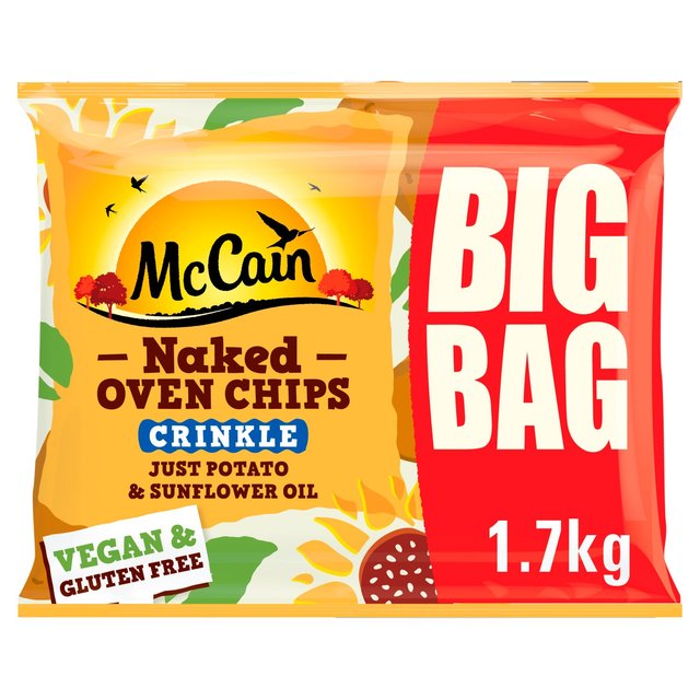 McCain Naked Oven Chips Crinkle