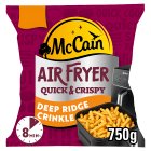 McCain Air Fryer Fries Deep Ridge Crinkle Cut Fries  750g