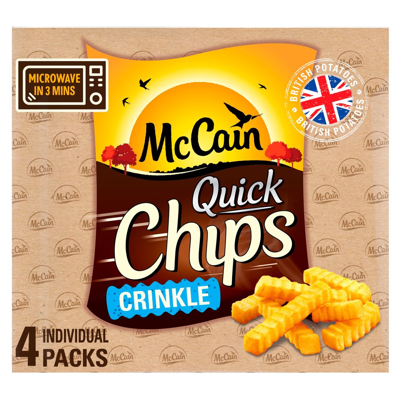 McCain Quick Chips 4 x 100g