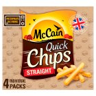 McCain Quick Chips Straight 4x100g