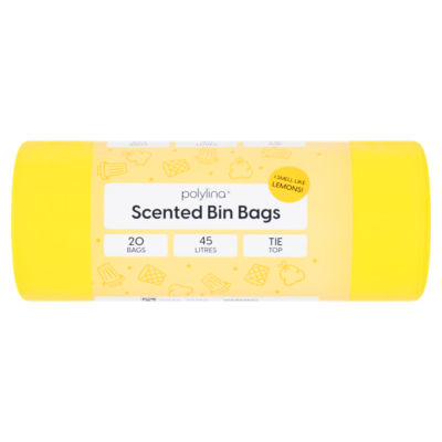 Polylina 20 Scented Bin Bags 45 Litres