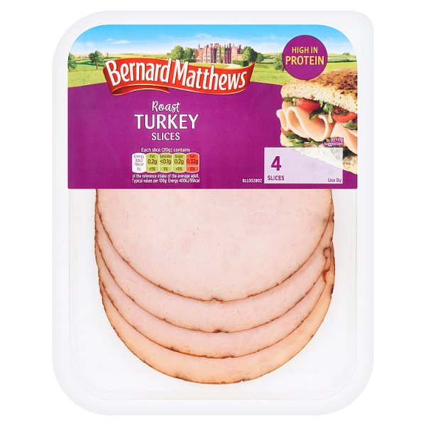 Bernard Matthews Turkey Breast Slices 80g