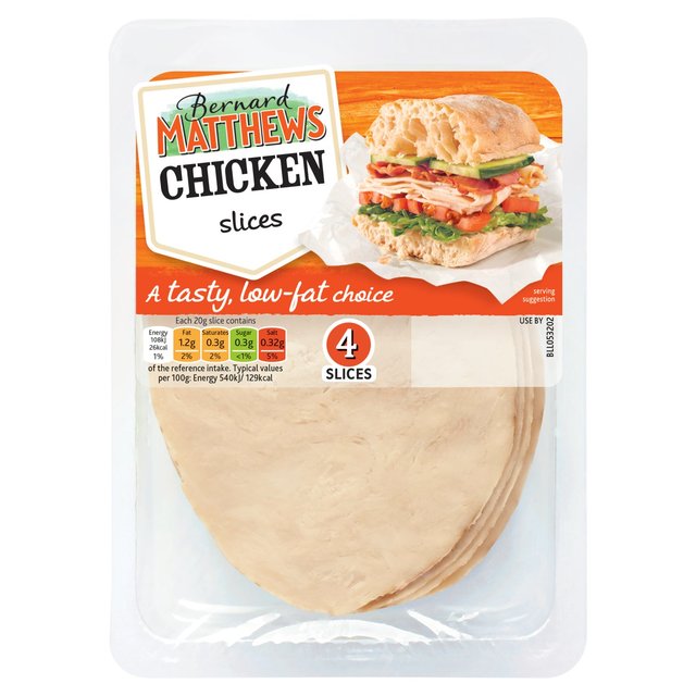 Bernard Matthews Chicken Breast Slices 80g