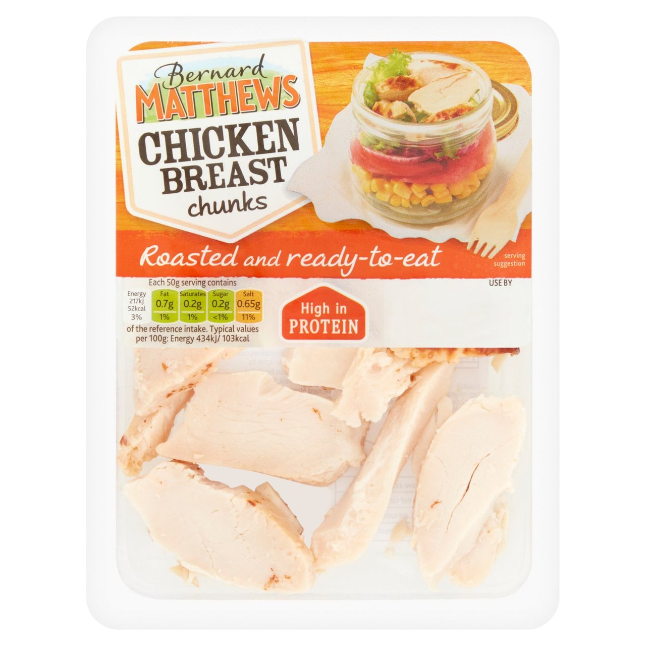 Bernard Matthews Cooked Chicken Breast Chunks