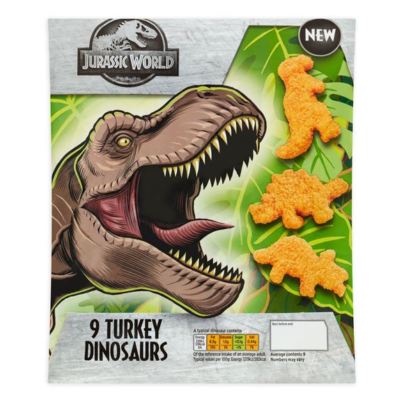 Jurassic World 9 Turkey Dinosaurs 450g