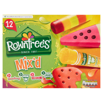 Rowntree's Mix'd Assorted Ice Lollies