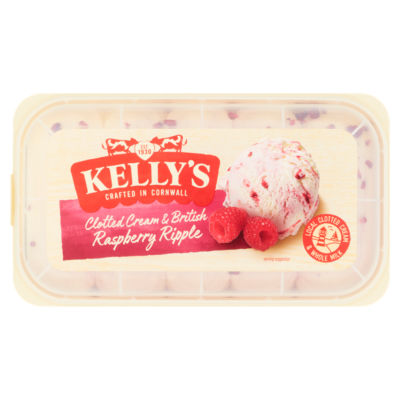 Kelly's Clotted Cream & British Raspberry Ripple