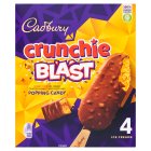 Cadbury Crunchie Blast Ice Cream 4 x 90ml (360ml) 