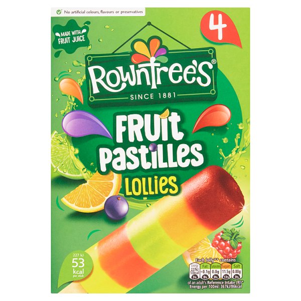 Rowntree's Fruit Pastilles Lollies