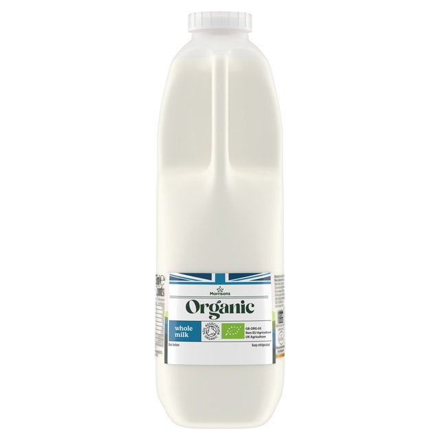  M Organic British Whole Milk 2 Pints   1.136L