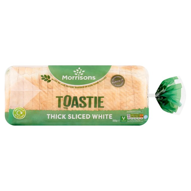 Morrisons Toastie White Bread 800g