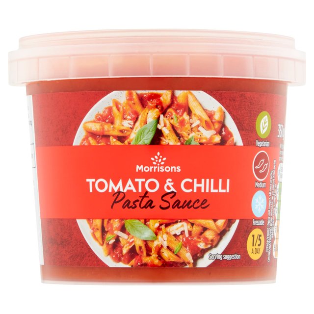 Morrisons Tomato & Chilli Pasta Sauce  350g