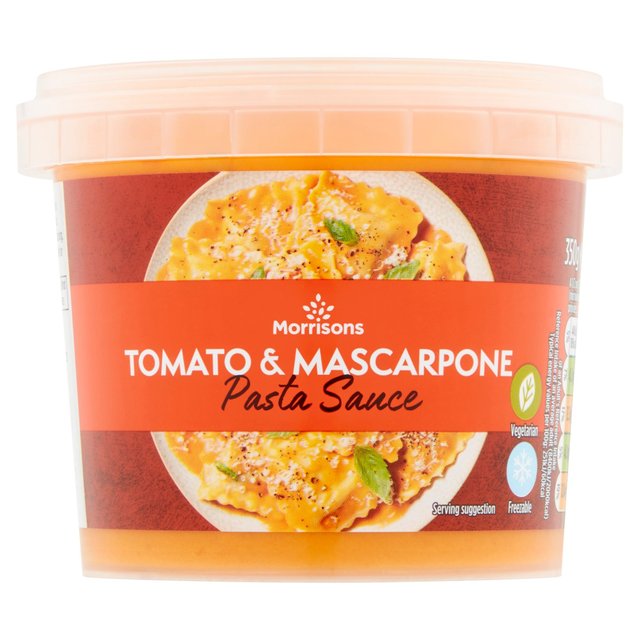 Morrisons Italian Tomato & Mascarpone Pasta Sauce 350g