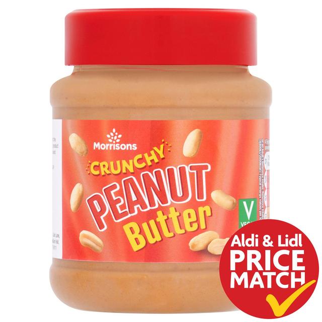 Morrisons Crunchy Peanut Butter 340g