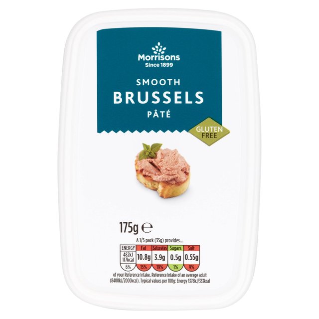 Morrisons Smooth Brussels Pâté Tub 175g