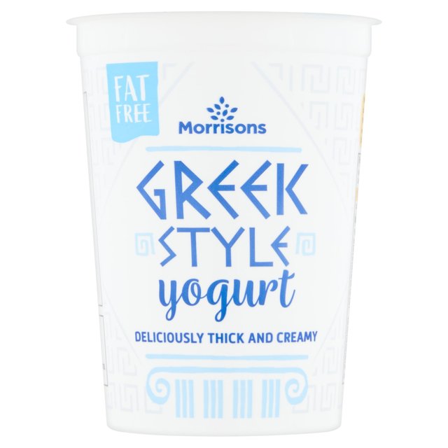 Morrisons Fat Free Greek Style Yogurt  500g