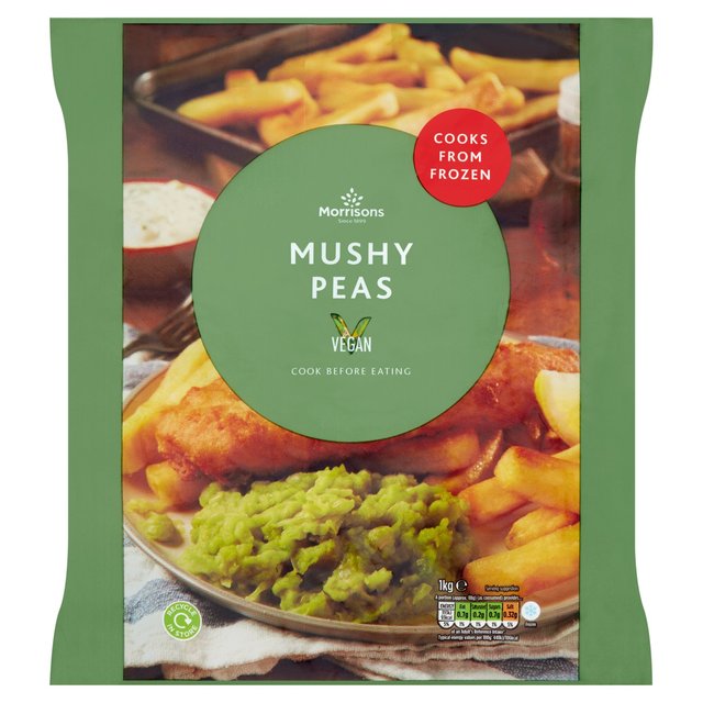 Morrisons Mushy Peas 1kg