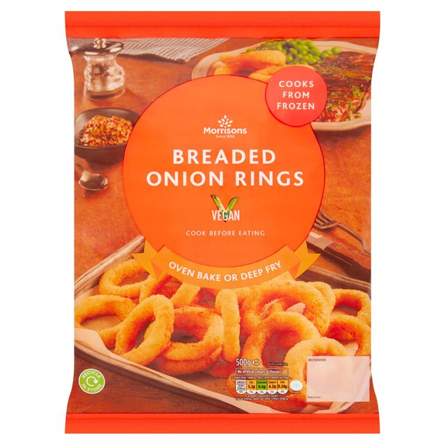 Morrisons Breaded Onion Rings 500g