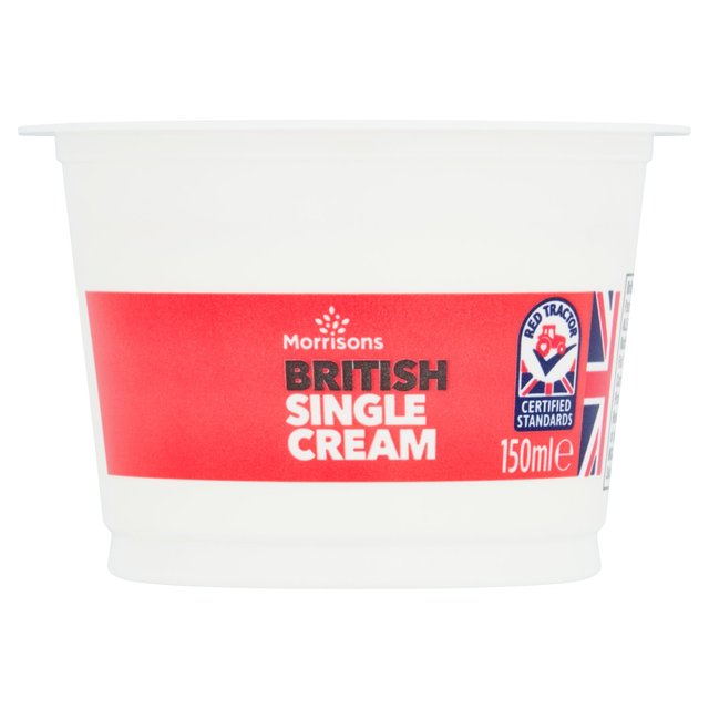 Morrisons British Single Cream 150ml